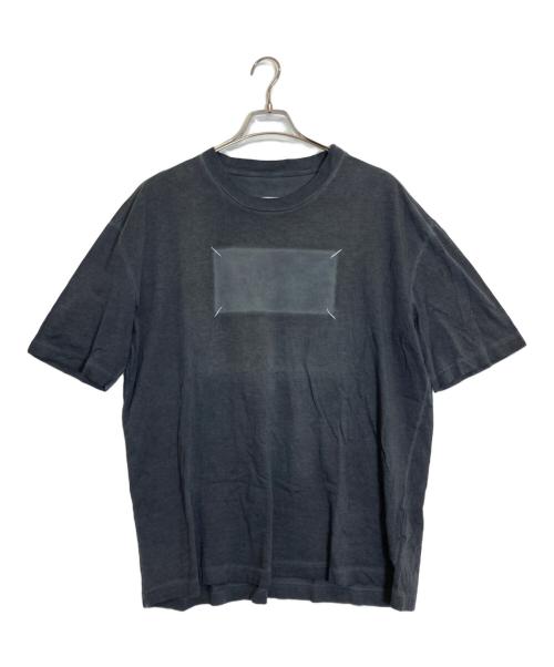 Maison Margiela（メゾンマルジェラ）Maison Margiela (メゾンマルジェラ) 4ステッチ オーバーサイズ クルーネック半袖Tシャツ ブラック サイズ:44の古着・服飾アイテム