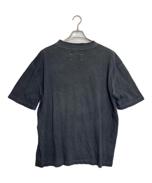 Maison Margiela（メゾンマルジェラ）Maison Margiela (メゾンマルジェラ) 4ステッチ オーバーサイズ クルーネック半袖Tシャツ ブラック サイズ:44の古着・服飾アイテム