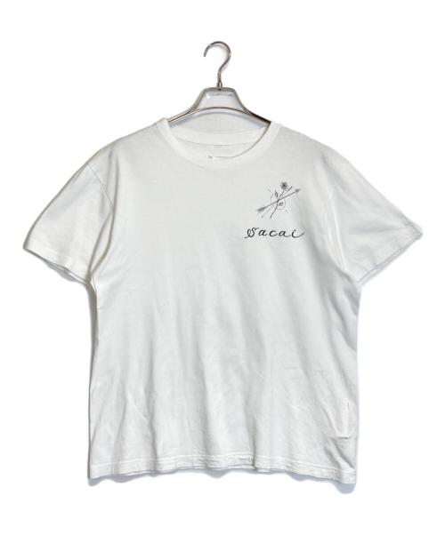 sacai（サカイ）sacai (サカイ) Dr.woo Tシャツ ホワイト サイズ:2の古着・服飾アイテム