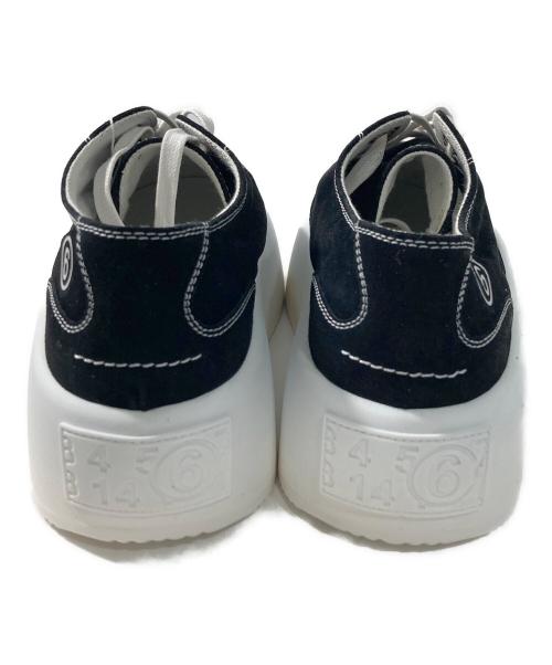 MM6 Maison Margiela（エムエムシックスメゾンマルジェラ）MM6 Maison Margiela (エムエムシックスメゾンマルジェラ) プラットフォームスニーカー ブラック サイズ:38の古着・服飾アイテム