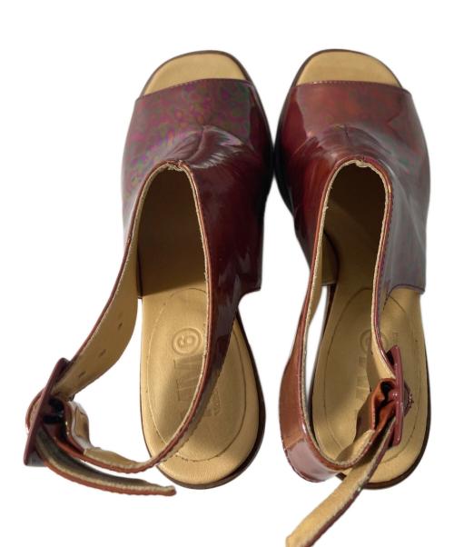 MM6 Maison Margiela（エムエムシックスメゾンマルジェラ）MM6 Maison Margiela (エムエムシックスメゾンマルジェラ) サンダル ブラウン サイズ:36の古着・服飾アイテム
