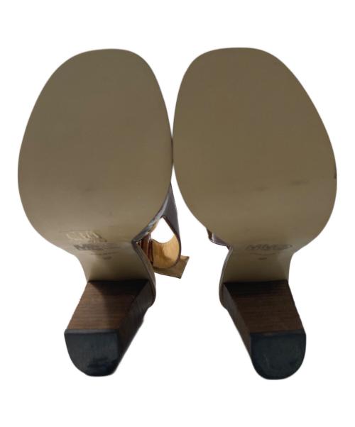 MM6 Maison Margiela（エムエムシックスメゾンマルジェラ）MM6 Maison Margiela (エムエムシックスメゾンマルジェラ) サンダル ブラウン サイズ:36の古着・服飾アイテム