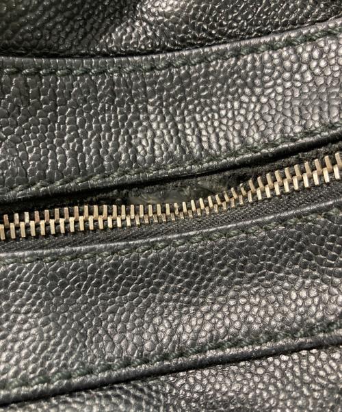 CHANEL（シャネル）CHANEL (シャネル) ウッドチェーンレザーワンショルダーバッグ ブラックの古着・服飾アイテム