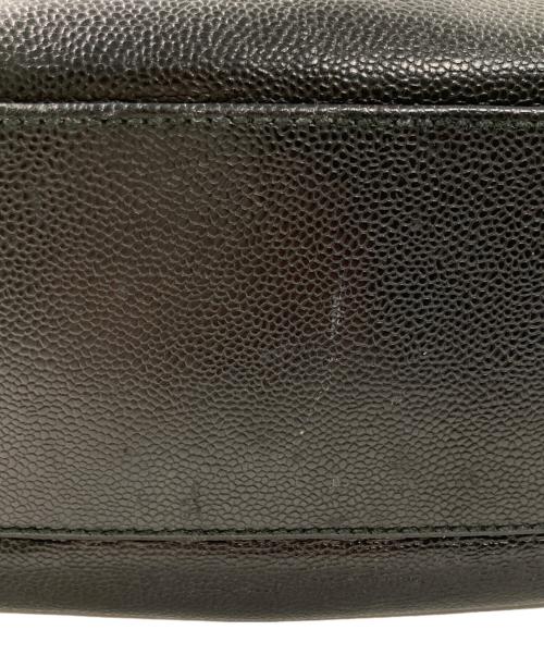 CHANEL（シャネル）CHANEL (シャネル) ウッドチェーンレザーワンショルダーバッグ ブラックの古着・服飾アイテム