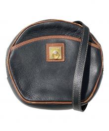 CELINE（セリーヌ）の古着「レザーショルダーバッグ」｜ブラック