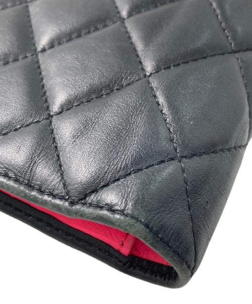 CHANEL（シャネル）CHANEL (シャネル) カンボンライン ココマーク長財布 ブラックの古着・服飾アイテム