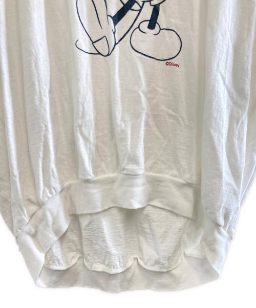 Americana（アメリカーナ）Americana (アメリカーナ) Disney (ディズニー) Tシャツ ホワイト サイズ:記載なしの古着・服飾アイテム