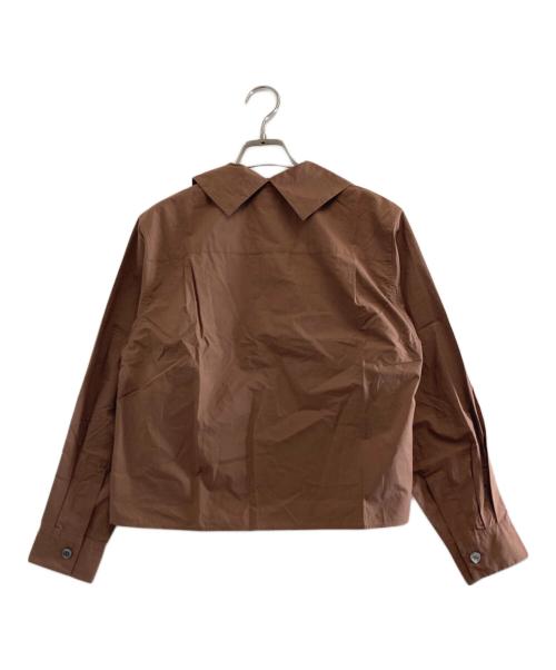 MARGARET HOWELL（マーガレットハウエル）MARGARET HOWELL (マーガレットハウエル) MATT COTTON POLIN　578-3153006 ブラウン サイズ:1の古着・服飾アイテム