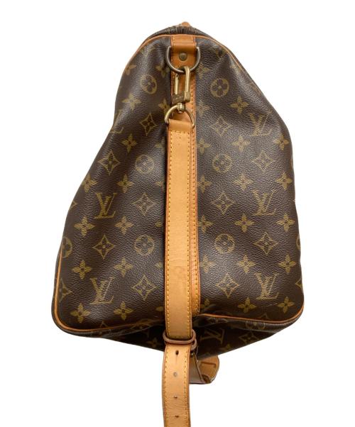 LOUIS VUITTON（ルイ ヴィトン）LOUIS VUITTON (ルイ ヴィトン) キーポル・バンドリエール55/ボストンバッグ ブラウンの古着・服飾アイテム