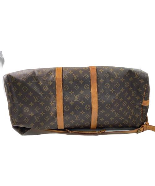 LOUIS VUITTON（ルイ ヴィトン）LOUIS VUITTON (ルイ ヴィトン) キーポル・バンドリエール55/ボストンバッグ ブラウンの古着・服飾アイテム