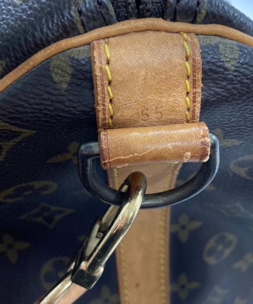 LOUIS VUITTON（ルイ ヴィトン）LOUIS VUITTON (ルイ ヴィトン) キーポル・バンドリエール55/ボストンバッグ ブラウンの古着・服飾アイテム