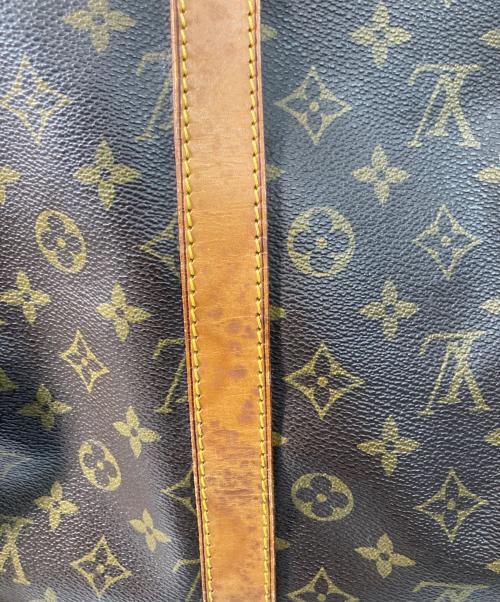 LOUIS VUITTON（ルイ ヴィトン）LOUIS VUITTON (ルイ ヴィトン) キーポル・バンドリエール55/ボストンバッグ ブラウンの古着・服飾アイテム