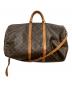 LOUIS VUITTON (ルイ ヴィトン) キーポル・バンドリエール55/ボストンバッグ ブラウン：60000円