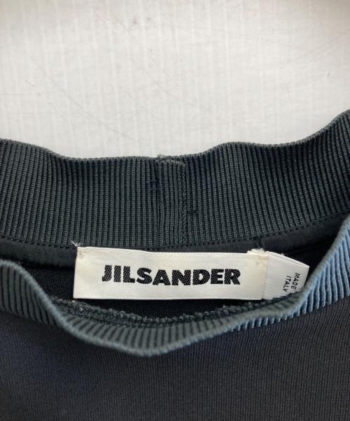 JIL SANDER（ジルサンダー）JIL SANDER (ジルサンダー) 半袖ワンピース ブラック サイズ:34の古着・服飾アイテム