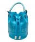 MARC JACOBS（マークジェイコブス）の古着「THE LEATHER BUCKET BAG」｜スカイブルー