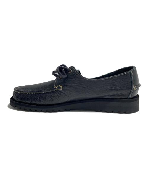 KAPTAIN SUNSHINE（キャプテンサンシャイン）KAPTAIN SUNSHINE (キャプテンサンシャイン) PARABOOT (パラブーツ) DOMINGUE デッキシューズ ブラック サイズ:71/2の古着・服飾アイテム
