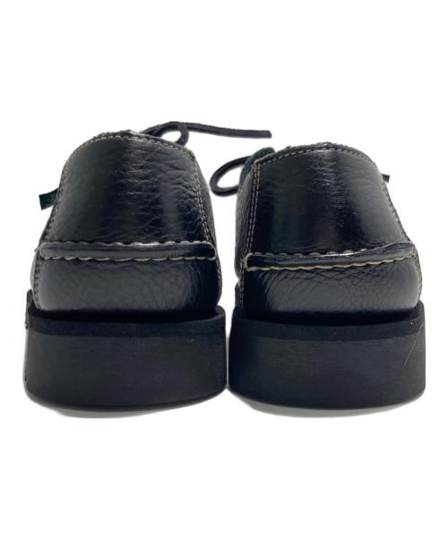 KAPTAIN SUNSHINE（キャプテンサンシャイン）KAPTAIN SUNSHINE (キャプテンサンシャイン) PARABOOT (パラブーツ) DOMINGUE デッキシューズ ブラック サイズ:71/2の古着・服飾アイテム