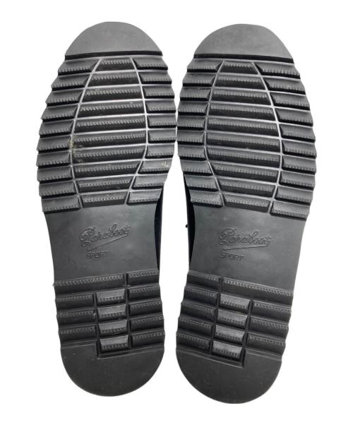 KAPTAIN SUNSHINE（キャプテンサンシャイン）KAPTAIN SUNSHINE (キャプテンサンシャイン) PARABOOT (パラブーツ) DOMINGUE デッキシューズ ブラック サイズ:71/2の古着・服飾アイテム