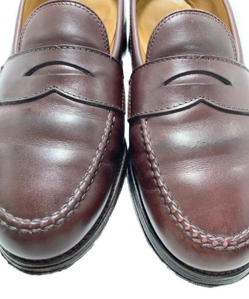 Alden（オールデン）ALDEN (オールデン) カーフレザーコインローファー ブラウン サイズ:7Eの古着・服飾アイテム