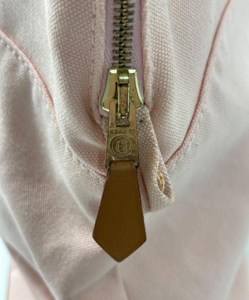 HERMES（エルメス）HERMES (エルメス) ボリードポーチ ピンクの古着・服飾アイテム