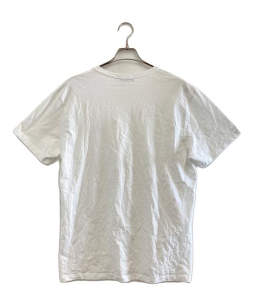 maison kitsune（メゾンキツネ）MAISON KITSUNE (メゾンキツネ) Tシャツ ホワイト サイズ:Lの古着・服飾アイテム