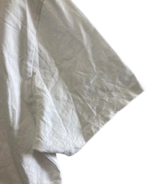 maison kitsune（メゾンキツネ）MAISON KITSUNE (メゾンキツネ) Tシャツ ホワイト サイズ:Lの古着・服飾アイテム