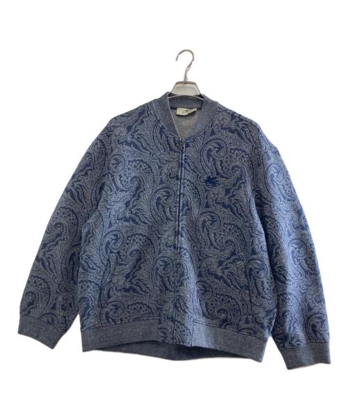 ETRO（エトロ）ETRO (エトロ) ペイズリーボンバージャケット ネイビー サイズ:XXLの古着・服飾アイテム