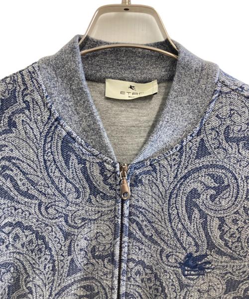 ETRO（エトロ）ETRO (エトロ) ペイズリーボンバージャケット ネイビー サイズ:XXLの古着・服飾アイテム