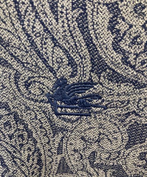 ETRO（エトロ）ETRO (エトロ) ペイズリーボンバージャケット ネイビー サイズ:XXLの古着・服飾アイテム