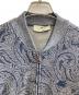 中古・古着 ETRO (エトロ) ペイズリーボンバージャケット ネイビー サイズ:XXL：40000円