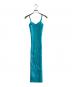 MICHAEL KORS (マイケルコース) Ribbed Stretch Viscose Belted Bustier Dress スカイブルー サイズ:S：5000円
