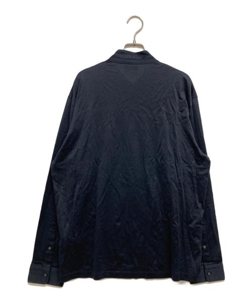 EMPORIO ARMANI（エンポリオ アルマーニ）EMPORIO ARMANI (エンポリオ アルマーニ) シャツ ネイビー サイズ:XLの古着・服飾アイテム