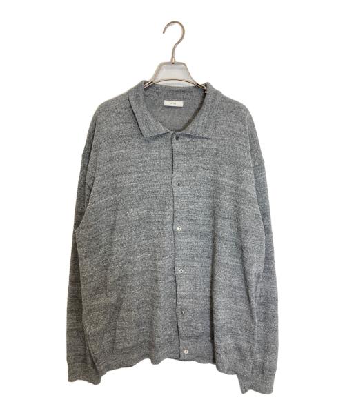 ATON（エイトン）ATON (エイトン) カーディガン グレー サイズ:6の古着・服飾アイテム