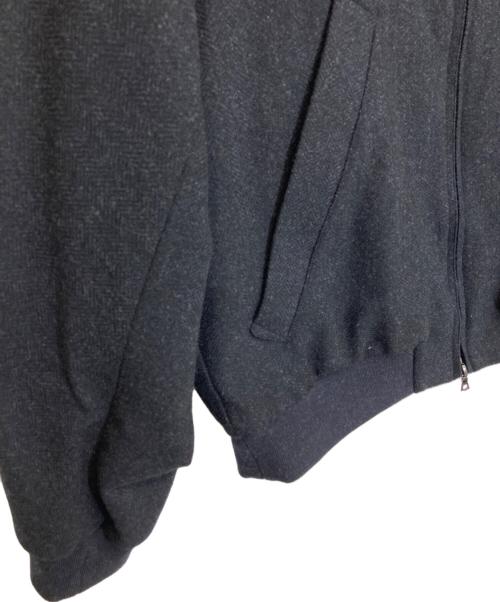 BLURHMS（ブラームス）blurhms (ブラームス) Wool Gabardine Harrington Jacket/ハリントンジャケット ブラック サイズ:3の古着・服飾アイテム