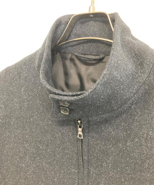 BLURHMS（ブラームス）blurhms (ブラームス) Wool Gabardine Harrington Jacket/ハリントンジャケット ブラック サイズ:3の古着・服飾アイテム
