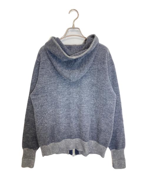 stussy（ステューシー）stussy (ステューシー) ニットパーカー ネイビー サイズ:Lの古着・服飾アイテム