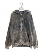 DIESELディーゼル）の古着「ジップパーカー」｜ブラック