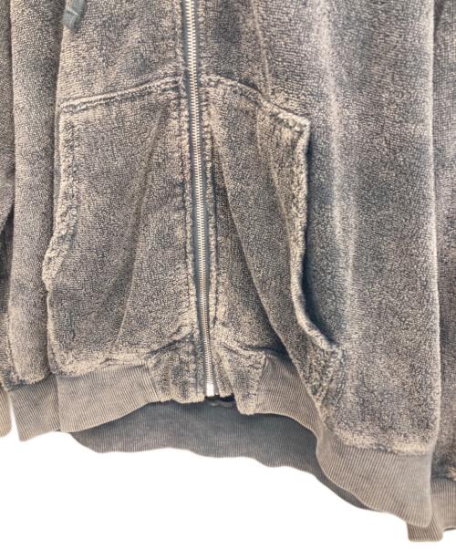 DIESEL（ディーゼル）DIESEL (ディーゼル) ジップパーカー ブラック サイズ:Mの古着・服飾アイテム