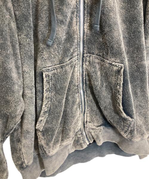 DIESEL（ディーゼル）DIESEL (ディーゼル) ジップパーカー ブラック サイズ:Mの古着・服飾アイテム
