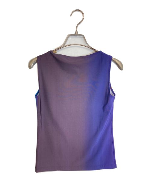 VIVIENNE TAM（ヴィヴィアンタム）VIVIENNE TAM (ヴィヴィアンタム) ノースリーブカットソー オレンジの古着・服飾アイテム