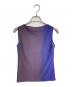 VIVIENNE TAM (ヴィヴィアンタム) ノースリーブカットソー オレンジ：7000円