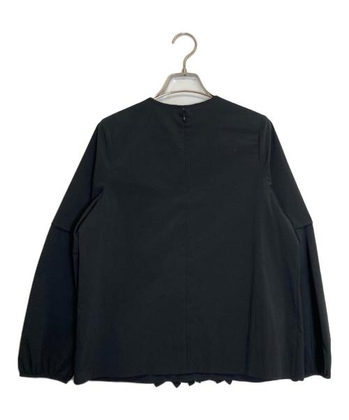UNITED ARROWS TOKYO（ユナイテッドアローズトウキョウ）UNITED ARROWS TOKYO (ユナイテッドアローズトウキョウ) フリルブラウス/リッチフリル ブラウス ブラック サイズ:FREEの古着・服飾アイテム