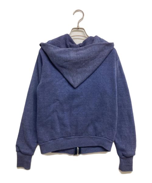 USED（ユーズド）USED (ユーズド) 裏地サーマルジップパーカー ネイビー サイズ:Sの古着・服飾アイテム