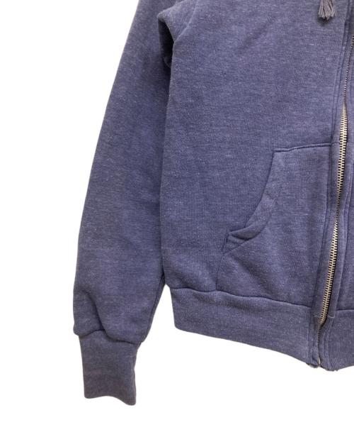 USED（ユーズド）USED (ユーズド) 裏地サーマルジップパーカー ネイビー サイズ:Sの古着・服飾アイテム