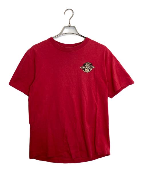 stussy（ステューシー）stussy (ステューシー) Tシャツ レッド サイズ:Lの古着・服飾アイテム
