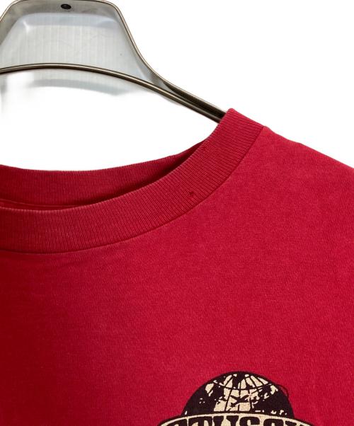 stussy（ステューシー）stussy (ステューシー) Tシャツ レッド サイズ:Lの古着・服飾アイテム