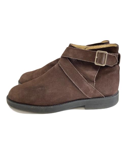 COMME des GARCONS HOMME（コムデギャルソン オム）COMME des GARCONS HOMME (コムデギャルソン オム) スウェ-ドチャッカブーツ ブラウン サイズ:25.5の古着・服飾アイテム