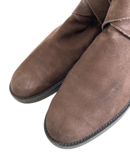 COMME des GARCONS HOMME（コムデギャルソン オム）COMME des GARCONS HOMME (コムデギャルソン オム) スウェ-ドチャッカブーツ ブラウン サイズ:25.5の古着・服飾アイテム