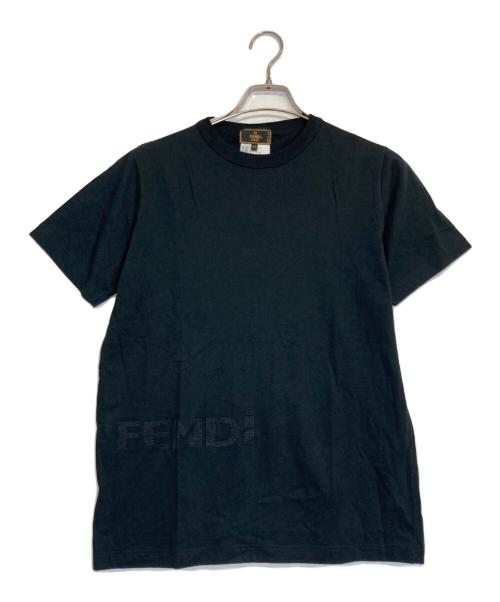 FENDI（フェンディ）FENDI (フェンディ) Tシャツ ブラック サイズ:42の古着・服飾アイテム