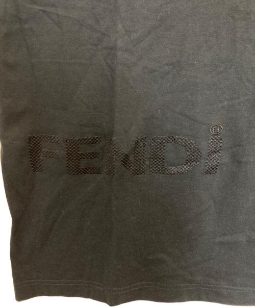 FENDI（フェンディ）FENDI (フェンディ) Tシャツ ブラック サイズ:42の古着・服飾アイテム